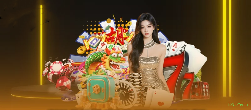 Imagem promocional da experiência de game da 82betwin